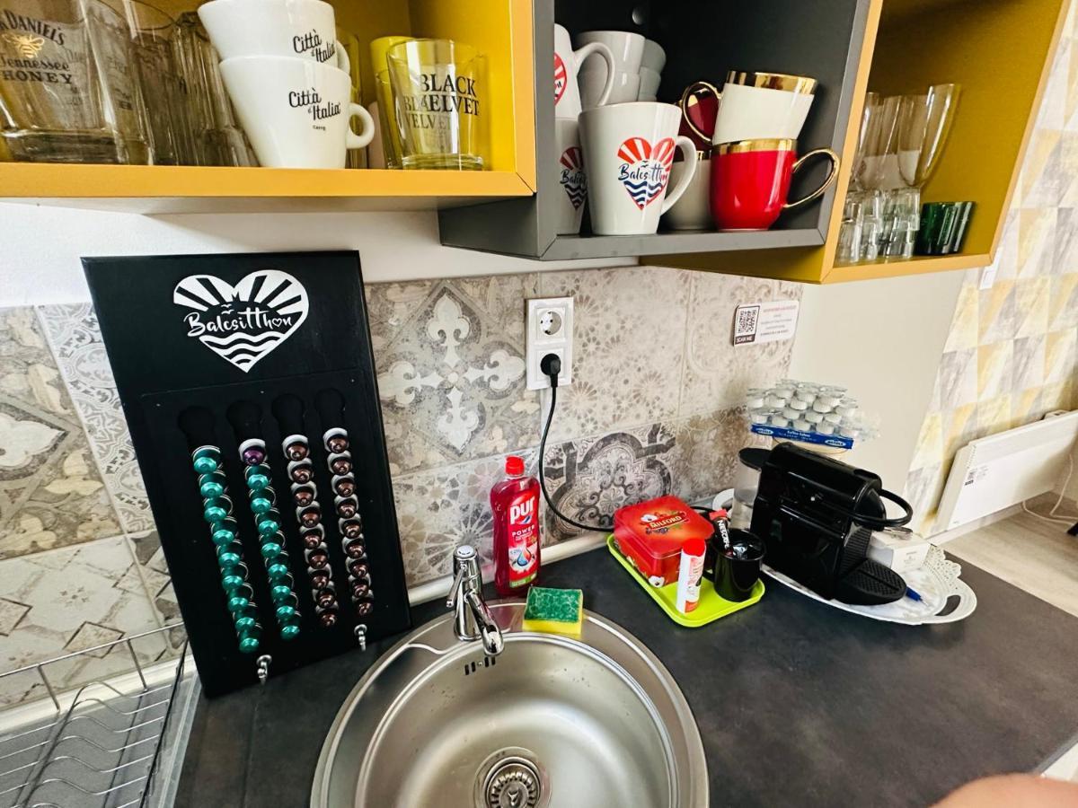 Balcsitthon Apartmanok Siófok Buitenkant foto
